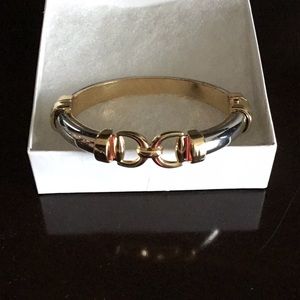 Dual coloured Horse bit bangle